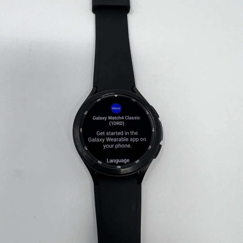 Samsung Galaxy Watch4 Classic Stainless Steel 46mm Black Smartwatch Bluetooth